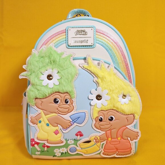 Loungefly | Bags | Loungefly Good Luck Trolls Rainbow Trolls  display picture 1